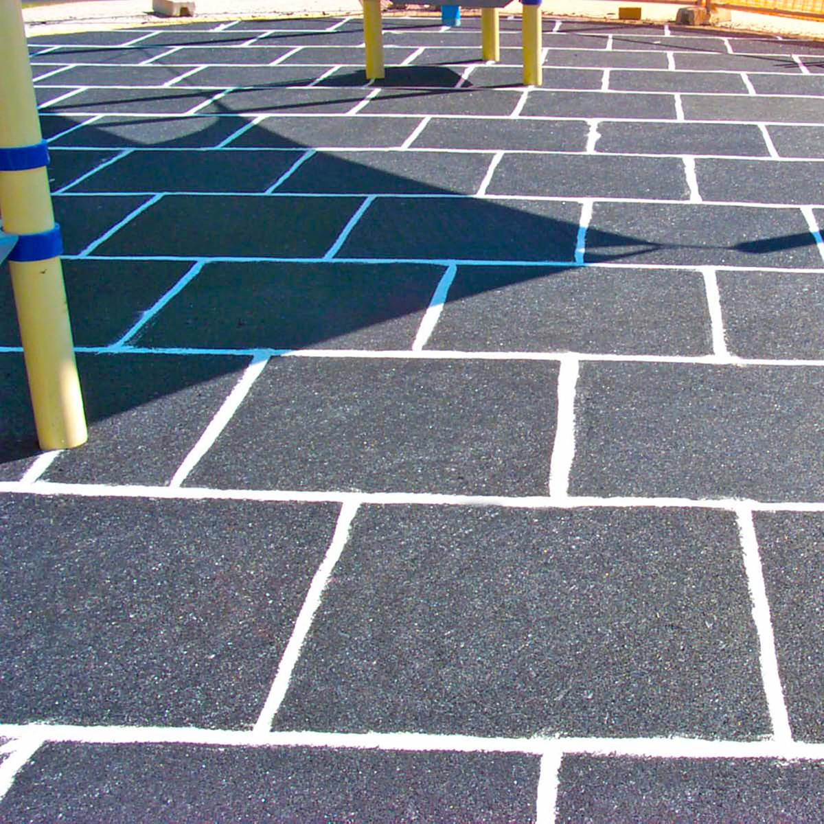 Recycled Rubber Shock Pad Underlay Tile 1m x 1m